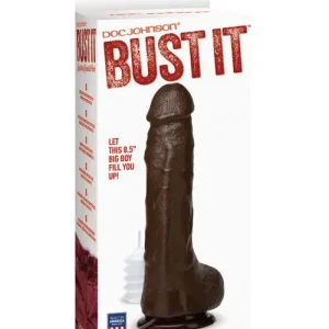Bust It Squirting Realistic Cock Nut Butter