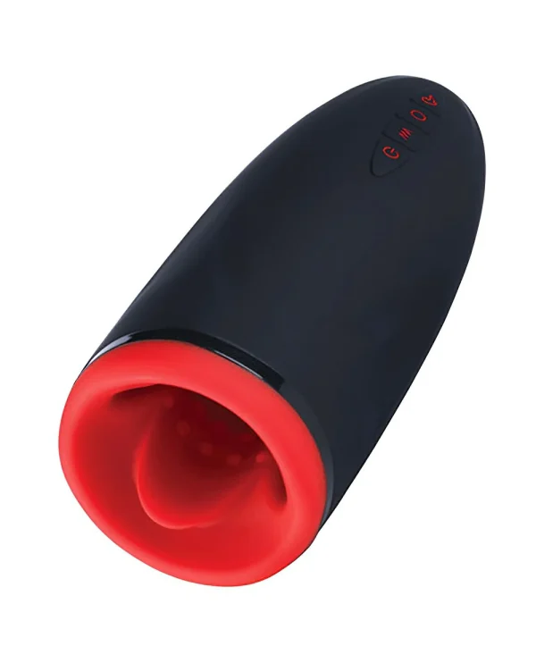 Dayo Autoblowjob Clamping Penis Massager - Black - Image 2