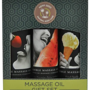 Earthly Body Edible Massage Oil Gift Set - 2 Oz