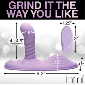 Thrust N' Grind Thrusting & Vibrating Silicone Grinder