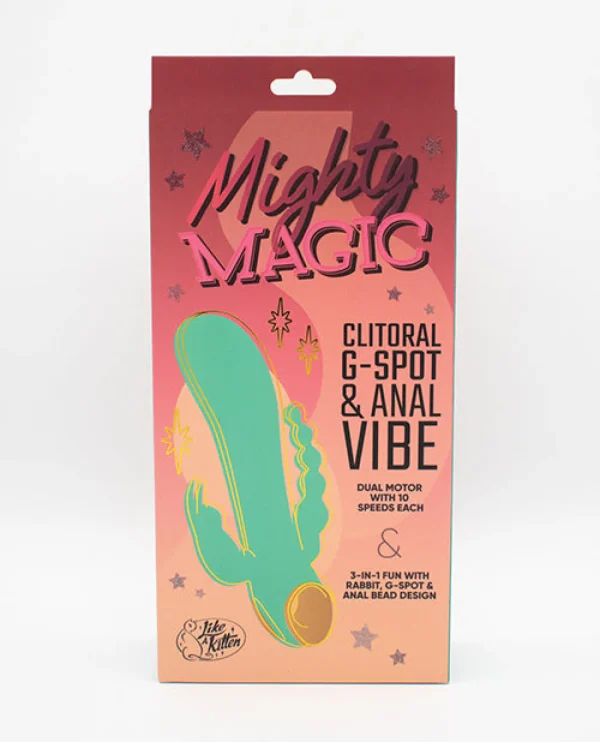 Natalie's Toy Box Mighty Magic Clit, G-Spot & Anal Vibrator - Image 3